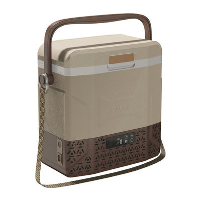 Ψυγείο για κάμπινγκ αυτοκινήτου 12V συνεχούς ρεύματος με ζώνη ώμου και χειριστή