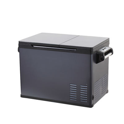 16 Kgs Διπλό έλεγχο 30L DC12V 24V Αυτοκινητό ψυγείο ψυγείο Ηλιακό πάνελ τροφοδοτείται για κάμπινγκ