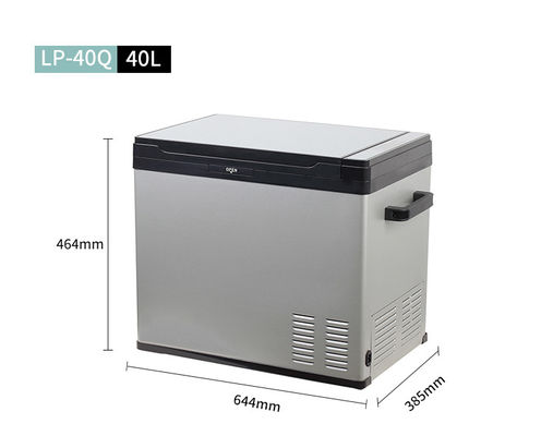 DC12V 40L Μίνι ψυγεία αυτοκινήτων ψυγείο ψαρέματος υπαίθριο κάμπινγκ συμπιεστή ψυγείο